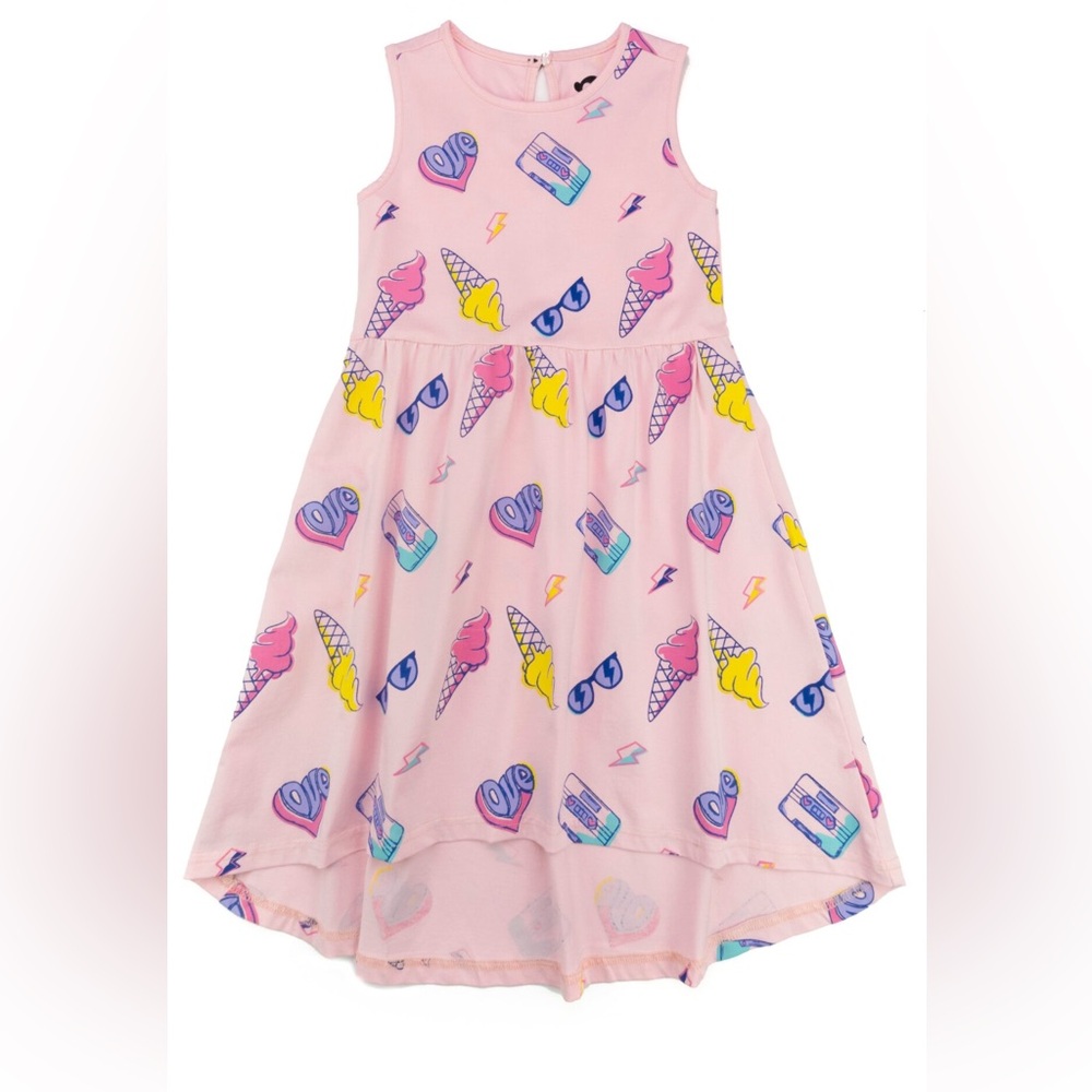Appaman Pink Ice Cream Naxios Dress sz 6